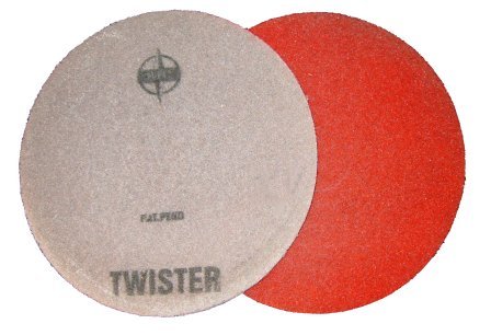 White Twister pad for Burnishing Marble floors