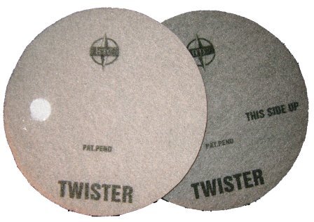 White Twister pad for Burnishing Marble floors