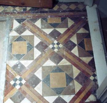 Victorian Tile before being cleaned by Tile Doctor