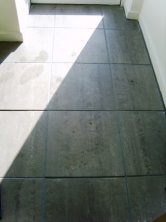 After Picture - Grout Colour changed on car showroom floor by Tile Doctor Lancaster