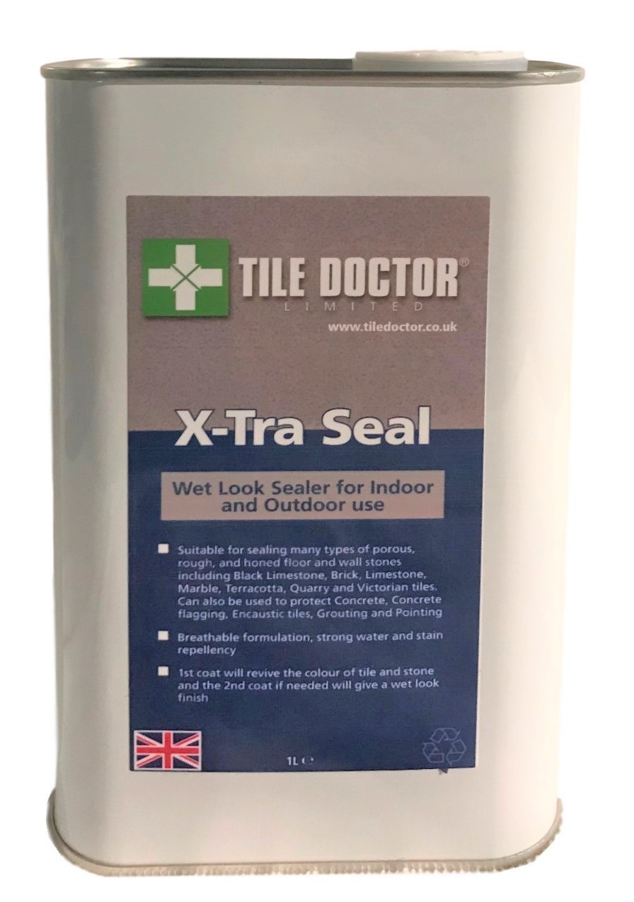 Tile Doctor X-Tra Seal - Impregnating wet look sealer for indoor and outdoor use