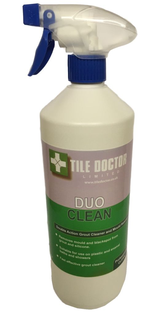 Tile Doctor Duo Clean for Bathroom Tile and Grout Cleaning