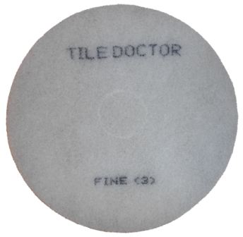 Fine 1500 Grit 17 inch Burnishing pad for burnishing stone floors