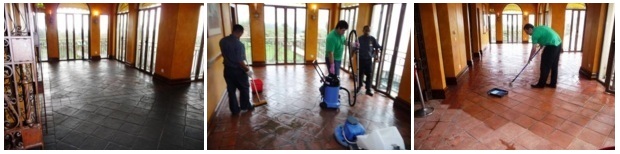 Cleaning and Renovating Terracotta Tiles