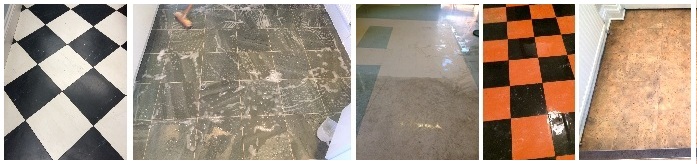 Cleaning and Renovating Vinyl Tiles